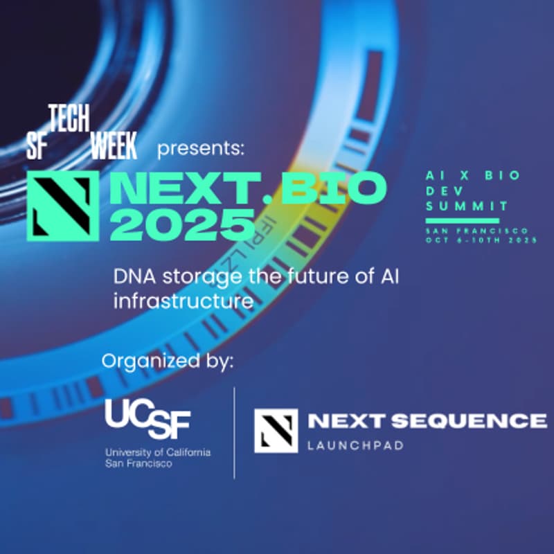 Cover Image for NEXT.BIO 2025 - Biocomputing: DNA storage the future of AI infrastructure