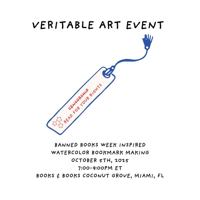 Cover Image for Banned Books Week Inspired Watercolor Bookmark Making