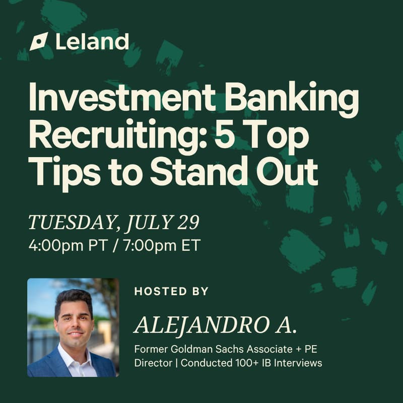 Cover Image for Investment Banking Recruiting: 5 Top Tips to Stand Out