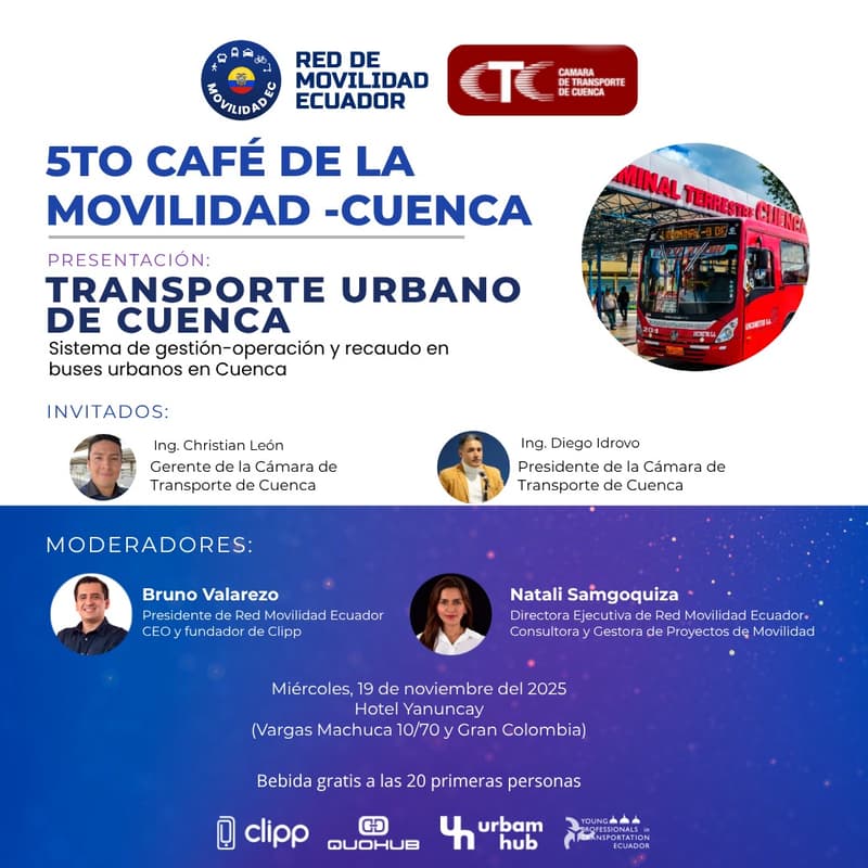 Cover Image for 5to Café de la Movilidad Ecuador Cuenca