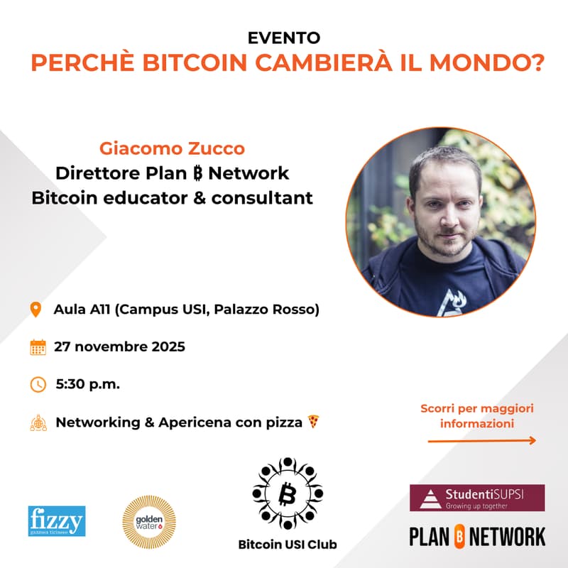 Cover Image for Perché Bitcoin cambierà il mondo (feat. Giacomo Zucco)