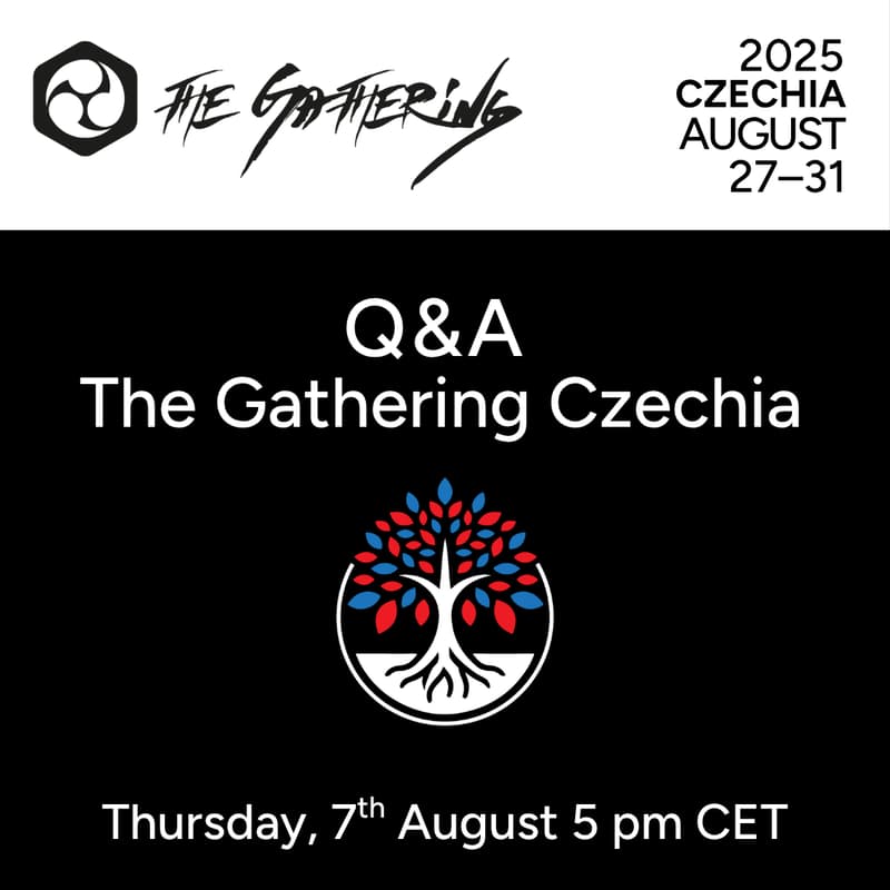 Cover Image for Q&A The Gathering Czechia August 27-31