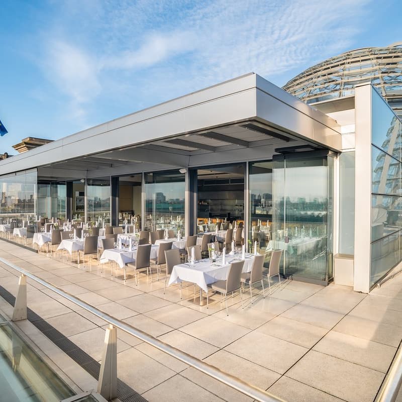 Cover Image for Dinner at Käfer Dachgarten Restaurant, German Bundestag