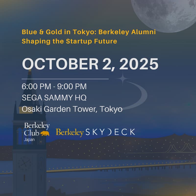 Cover Image for Blue & Gold in Tokyo: Berkeley Alumni Shaping the Startup Future