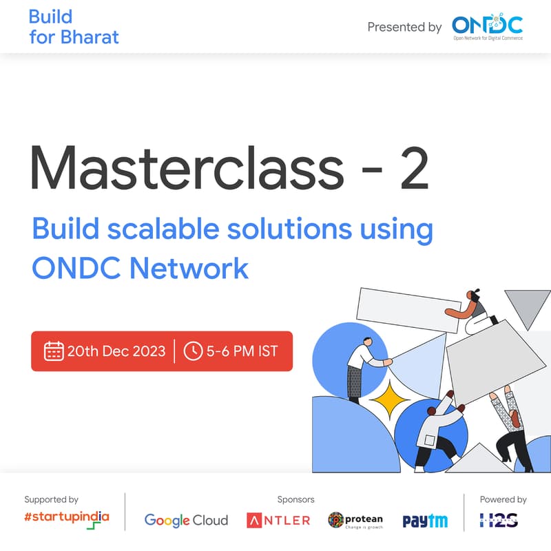 Cover Image for Build for Bharat: Masterclass-2