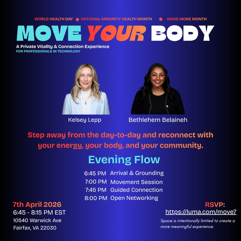 Cover Image for JOIN US Move Your Body! World Health Day!