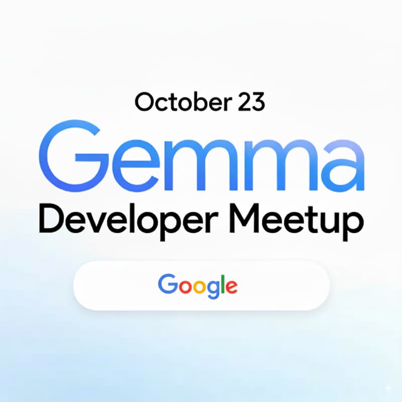 Cover Image for Google Gemma Developer Meetup