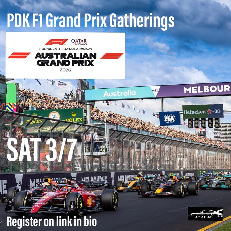 Cover Image for PDK F1 Grand Prix Gatherings: Australian GP Viewing Party