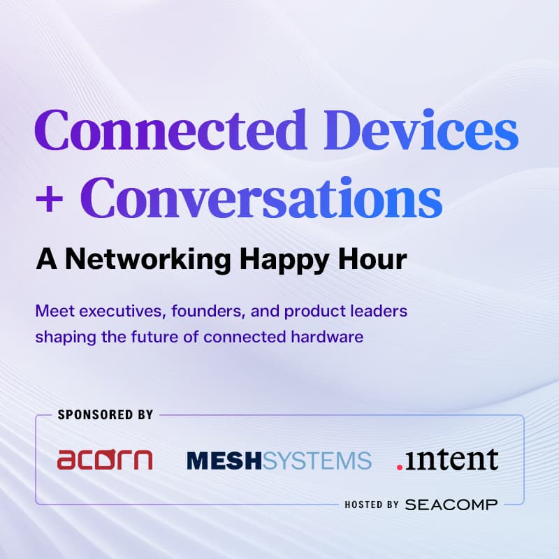 Cover Image for Connected Devices + Conversations: A Networking Happy Hour