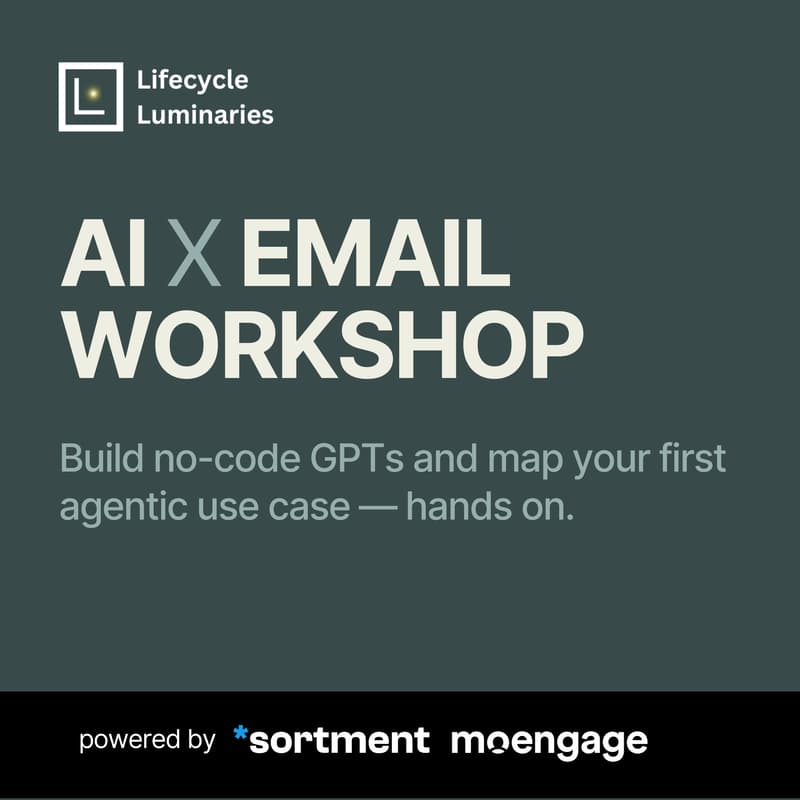 Cover Image for AI x Email Marketing Hands-On Workshop [Virtual]