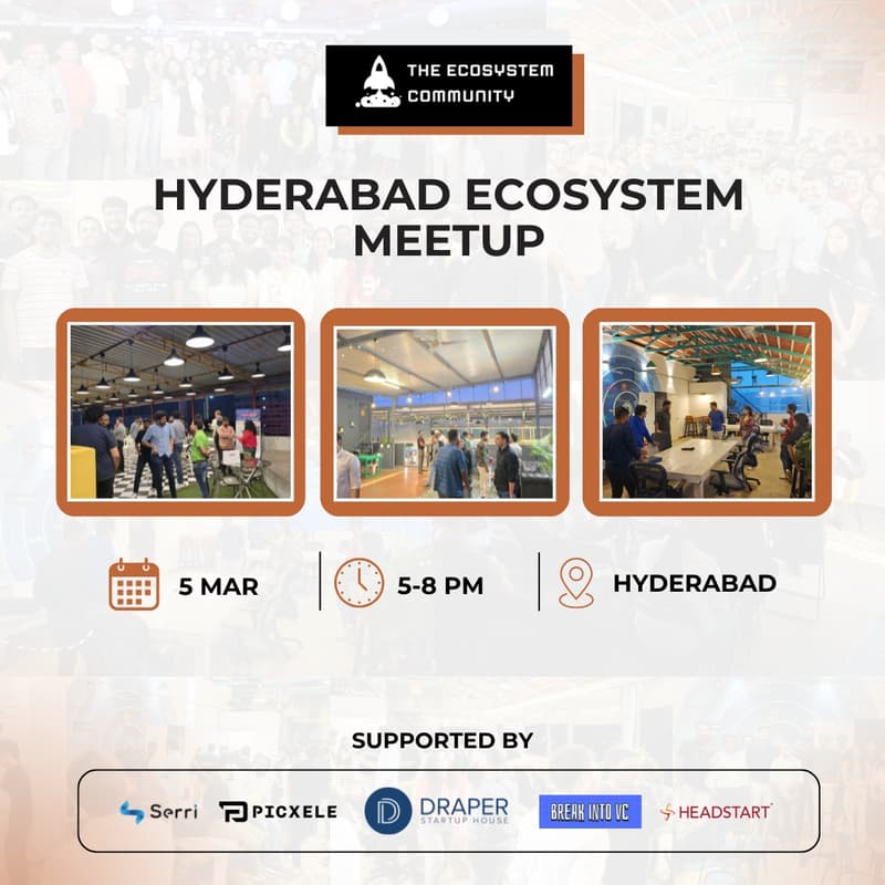 Cover Image for Hyderabad Ecosystem Meetup