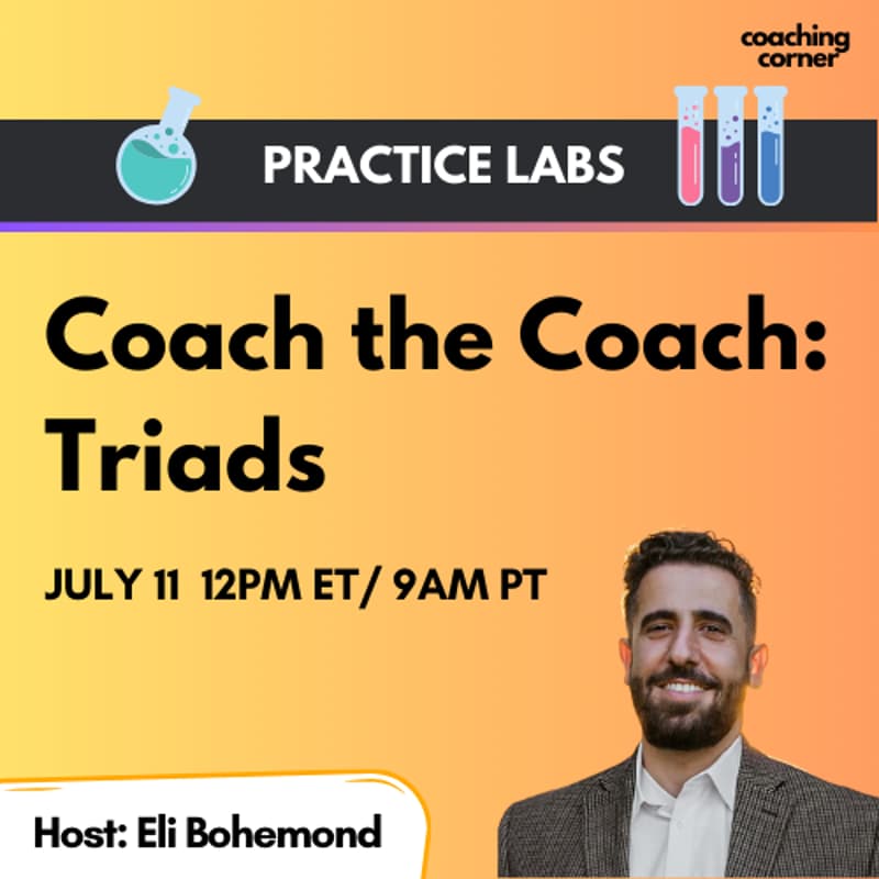 Cover Image for [Practice Labs] Coach the Coach - Triads