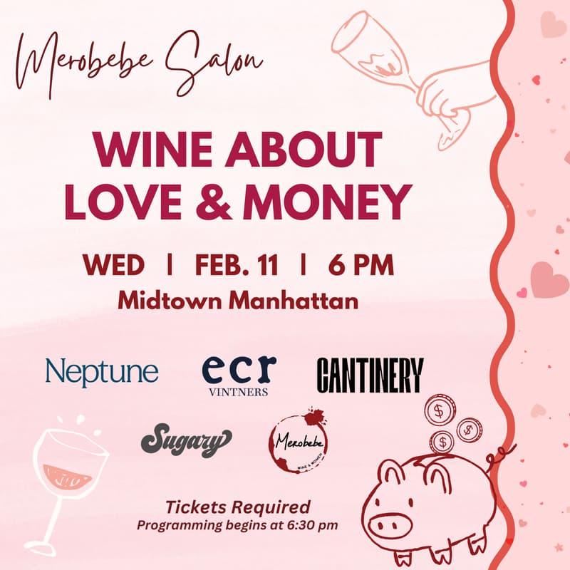 Cover Image for Merobebe Salon: Wine About Love & Money