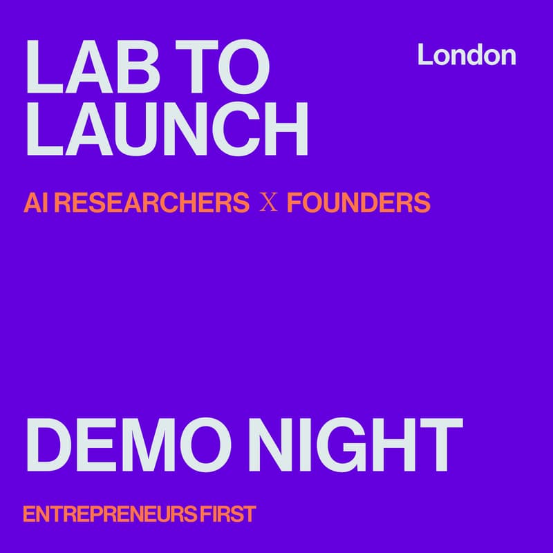 Cover Image for Lab to Launch: Demo your Research