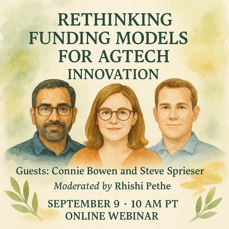 Cover Image for Rethinking Funding Models for AgTech Innovation