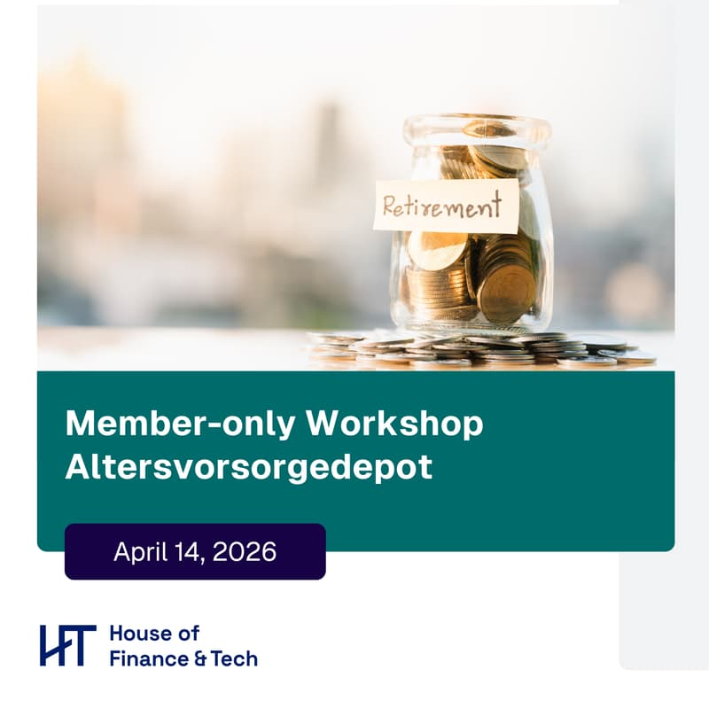 Cover Image for Member-only Workshop Altersvorsorgedepot