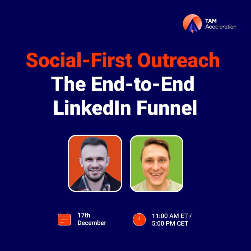Cover Image for Social-First Outreach: The End-to-End LinkedIn Funnel