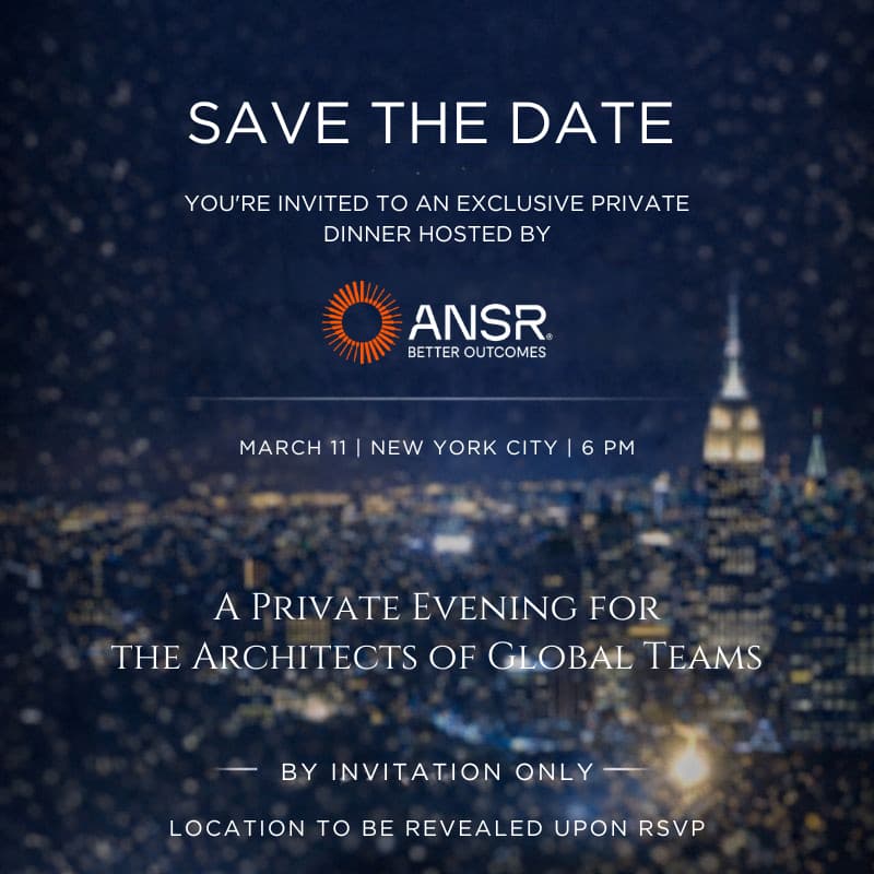Cover Image for ANSR Exclusive NYC Dinner RSVP