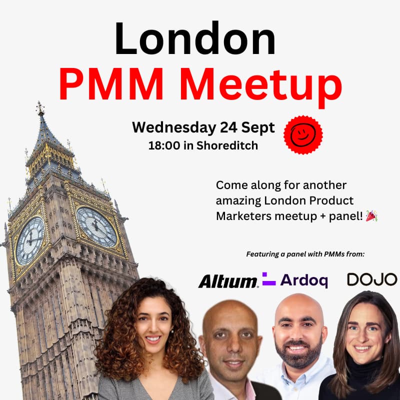 Cover Image for THE Product Marketing Manager Meetup - London