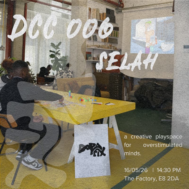 Cover Image for DCC 006 | SELAH | a creative playspace for overstimulated minds.