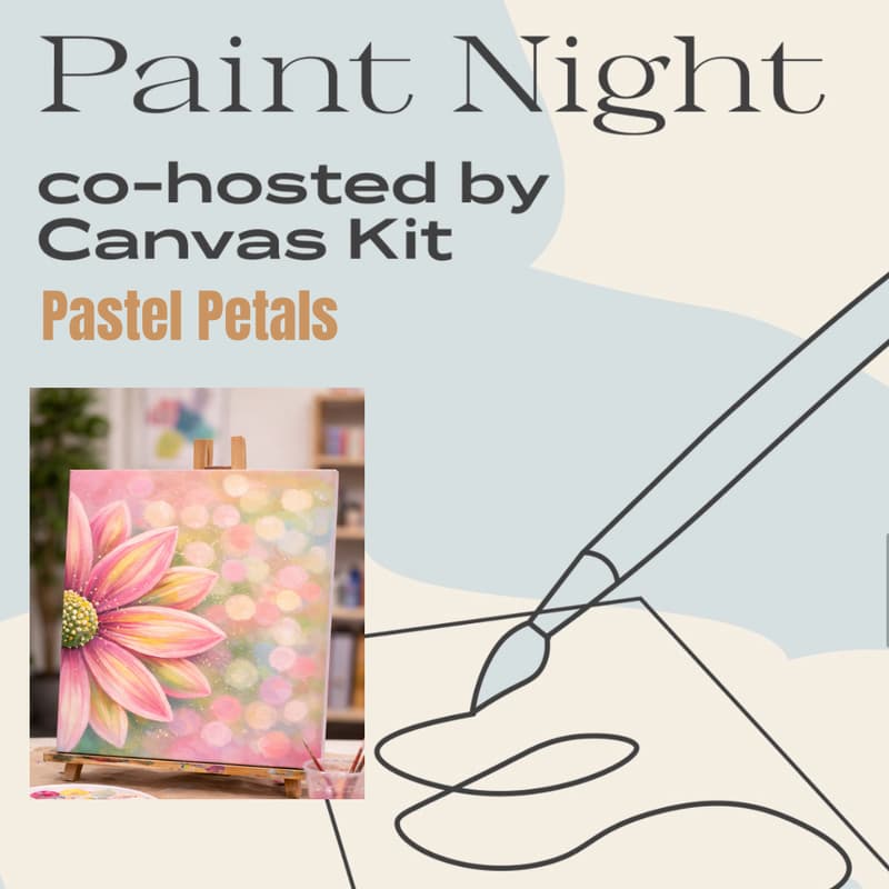 Cover Image for Paint Night with Canvas Kit