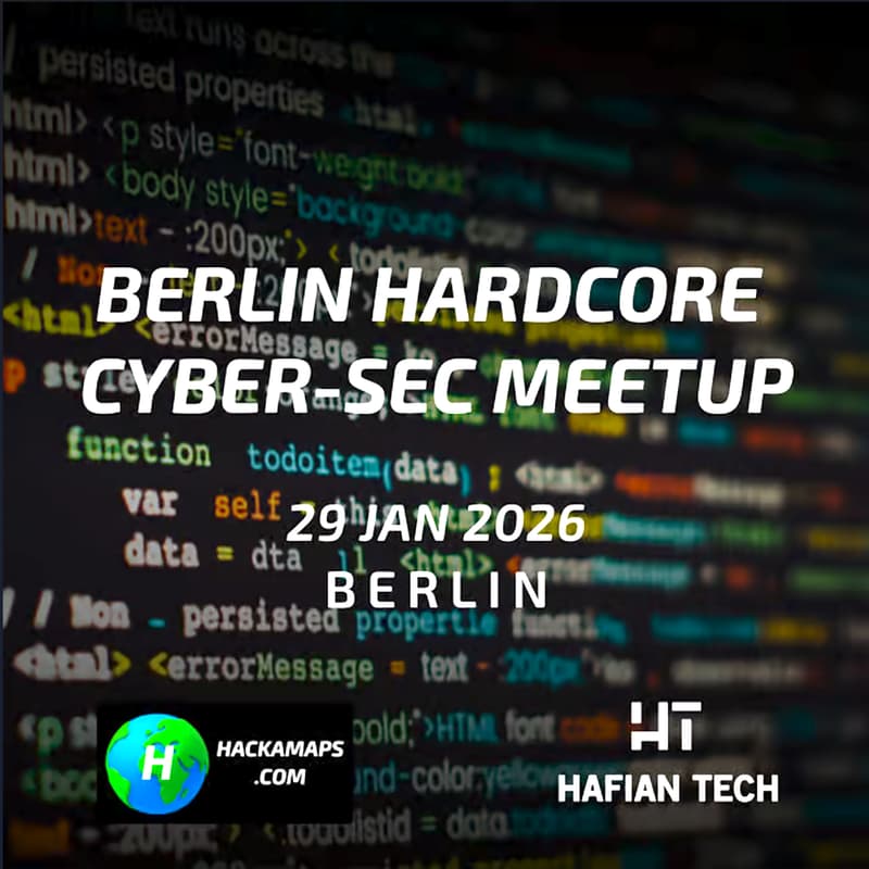 Cover Image for Berlin Hardcore Cyber Security Meetup by HAFIAN TECH