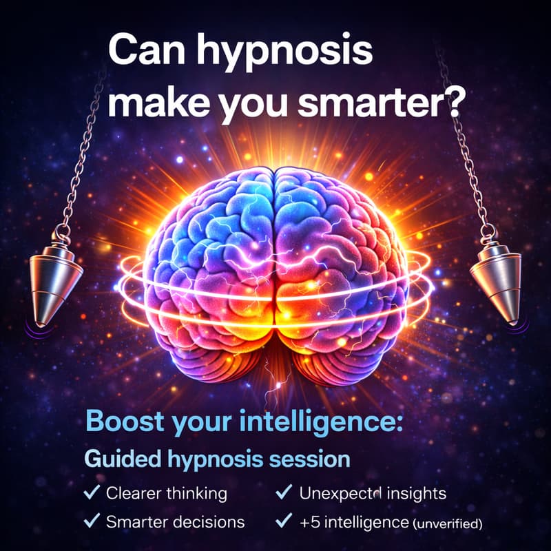 Cover Image for +5 Intelligence (Guided Hypnosis)
