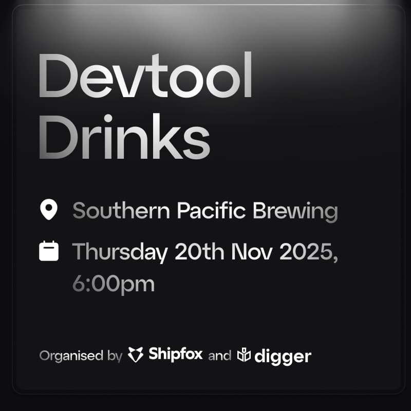 Cover Image for DevTool Drinks