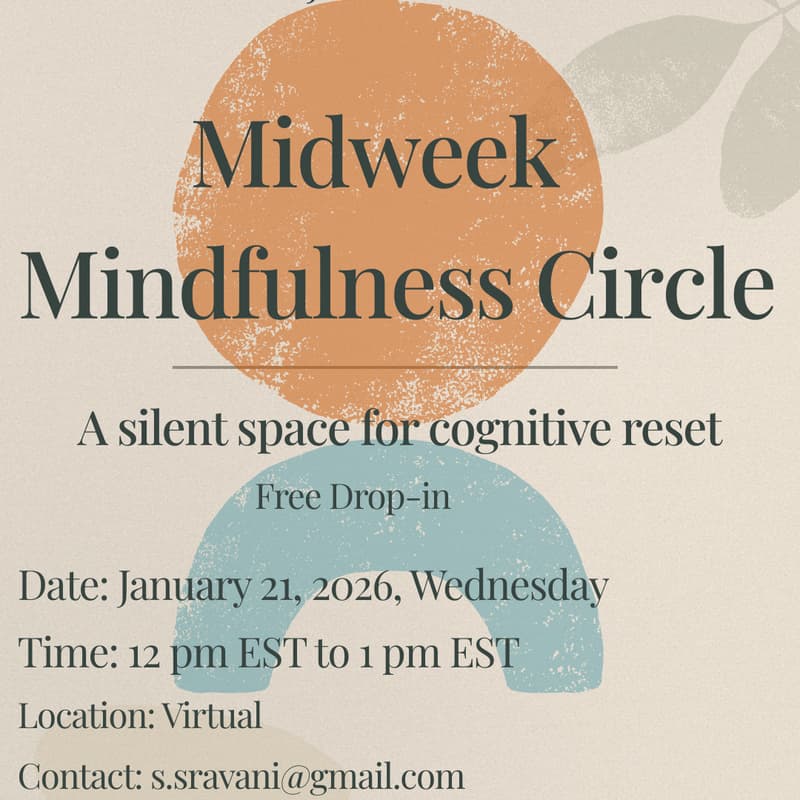 Cover Image for Midweek Mindfulness Circle