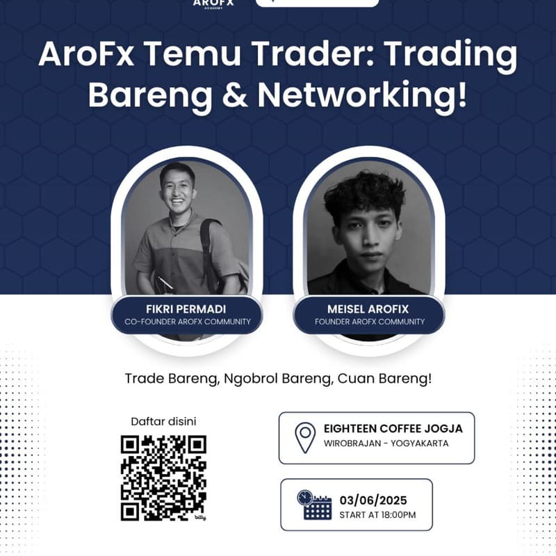 Gambar Sampul untuk AroFx Temu Trader: Trading Bareng Dan Networking