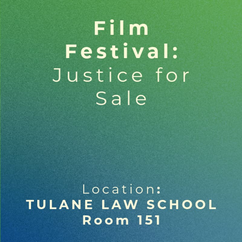 Cover Image for TELS Film Festival: Justice for Sale