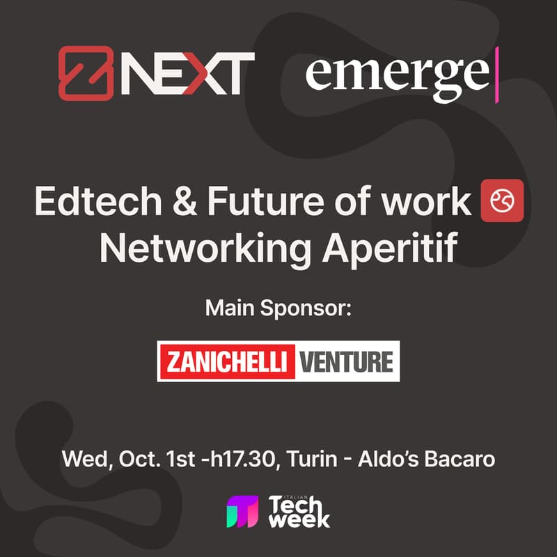 Cover Image for ZNEXT & Emerge: Edtech & Future Of Work Networking Aperitif