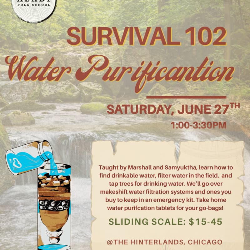Cover Image for Survival 102: Water Purification