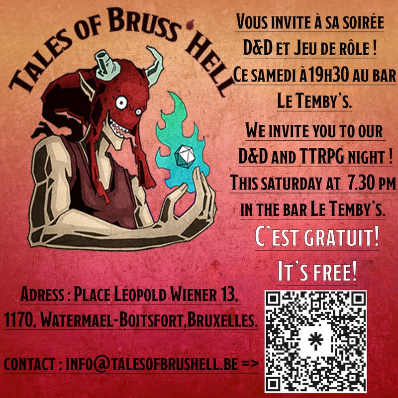 Cover Image for Soirée D&D/TTRPG
