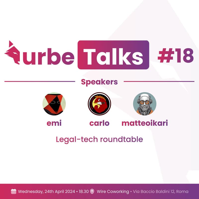 Cover Image for Urbe Talks #18