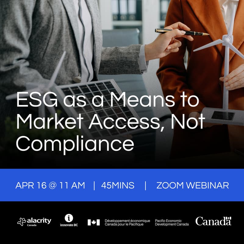 Cover Image for APEX Export Series - ESG as a Means to Market Access, Not Compliance