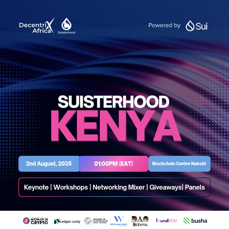Cover Image for 🌸Suisterhood Kenya:Women in Web3