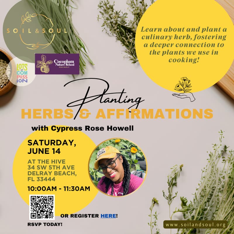 Cover Image for Planting Herbs & Affirmations