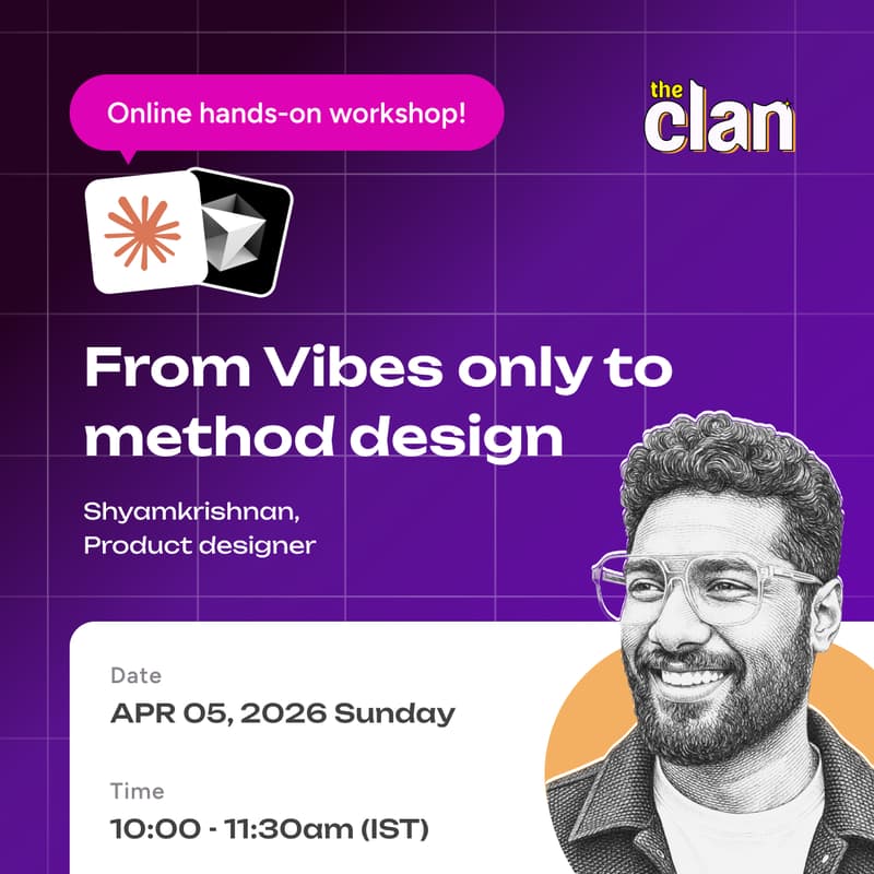 Cover Image for From Vibes only to method design