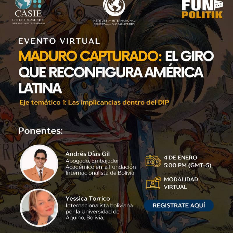 Cover Image for Maduro capturado: el giro que reconfigura América Latina