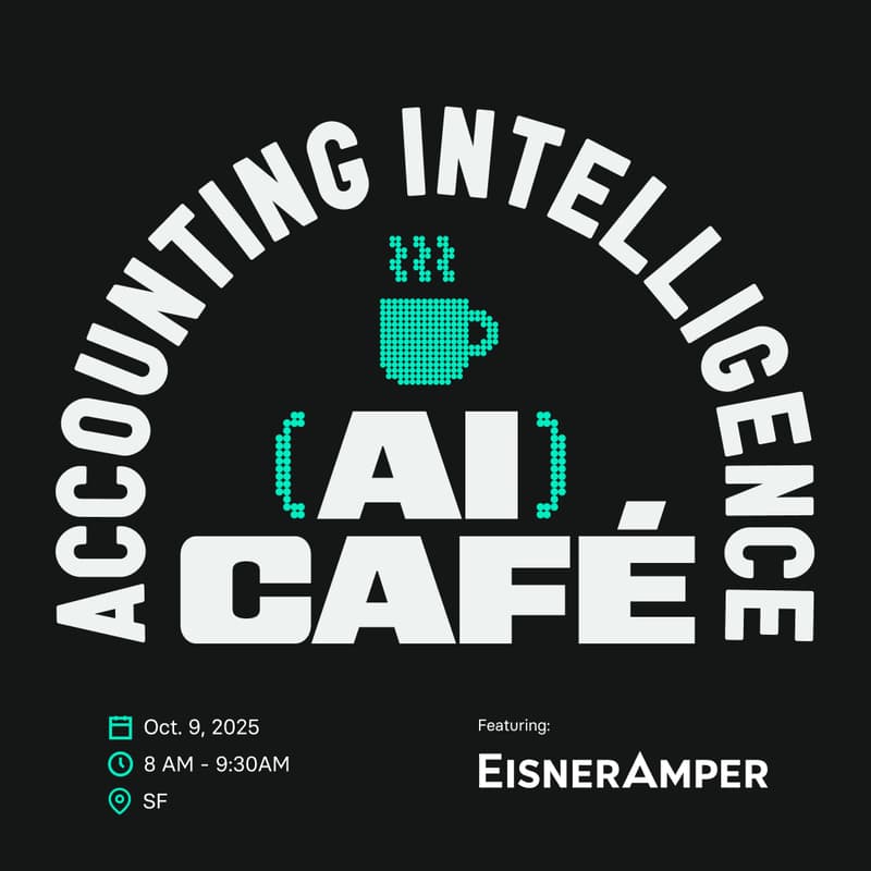 Cover Image for SF AI (Accounting Intelligence) Café | 10.9 Featuring EisnerAmper