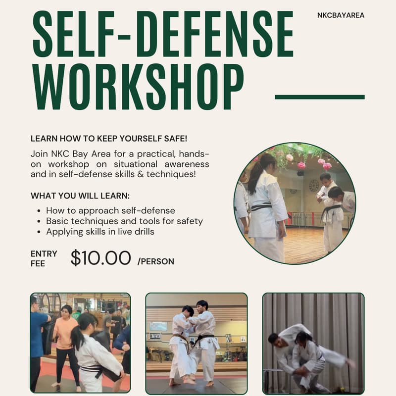 Cover Image for NKC Bay Area Self-Defense Workshop