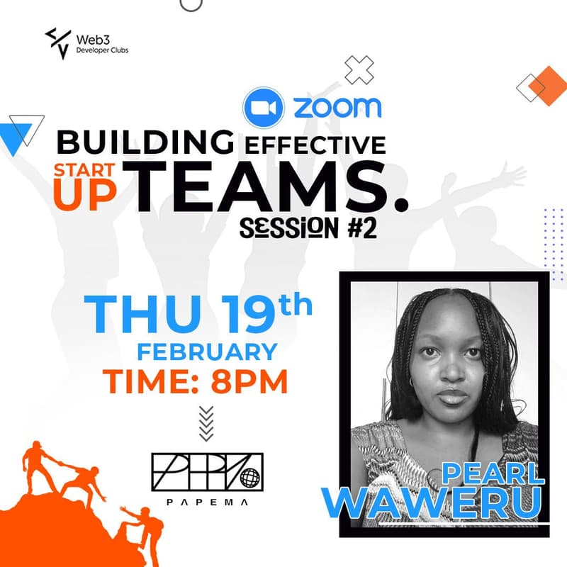 Cover Image for Building Effective Startup Teams with Pearl Waweru.
