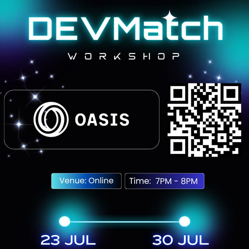 Cover Image for Devmatch Pre-hackathon Workshop: OASIS
