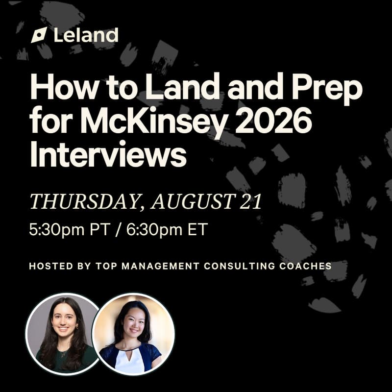 Cover Image for How to Land and Prep for McKinsey 2026 Interviews