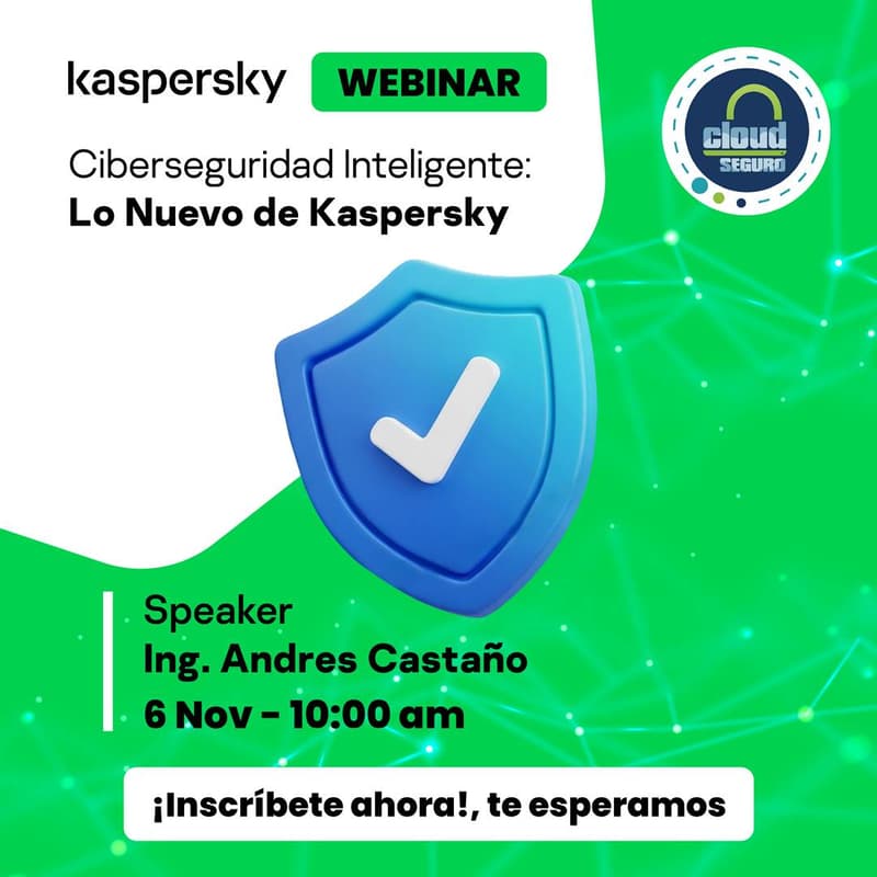 Cover Image for “Ciberseguridad Inteligente: Lo Nuevo de Kaspersky”