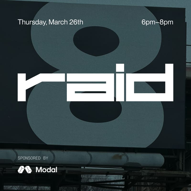 Cover Image for raid 8: talks on research, ai, design