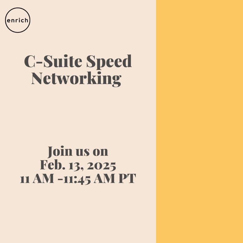 Cover Image for C-Suite Speed Networking