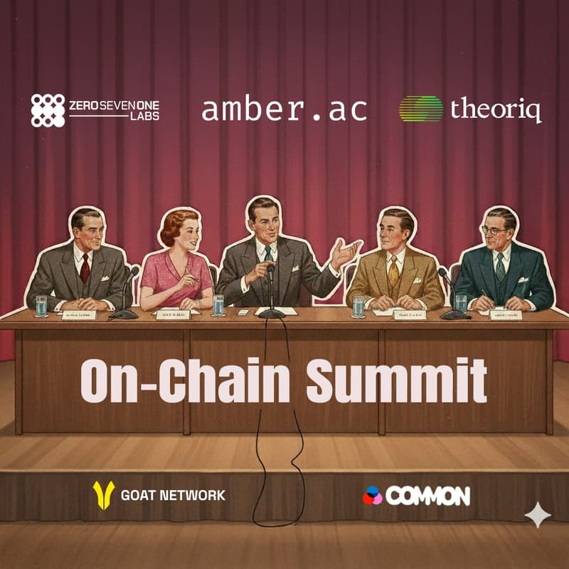 Cover Image for On-Chain Summit by 071 Labs × Amber AC x Theoriq