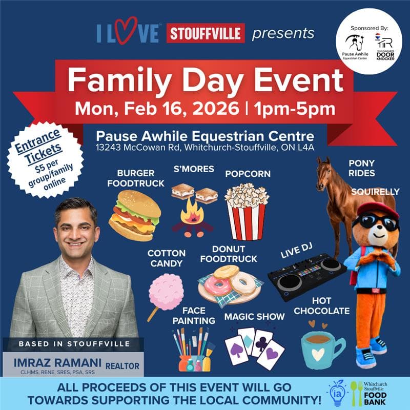 Cover Image for I Love Stouffville Family Day Fun Fest 2026